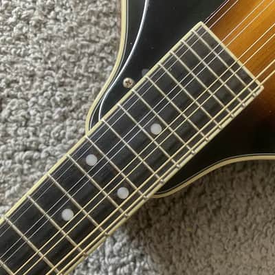 Washburn 8 String Mandolin in Tobacco Burst, Spruce Top Mahogany Body and Neck, Rosewood Fingerboard image 6