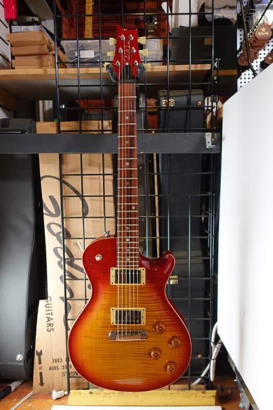 PRS USA Core Series 10 Top Single Cut Wraparound Bridge, Dot Inlay - 2003 image 1