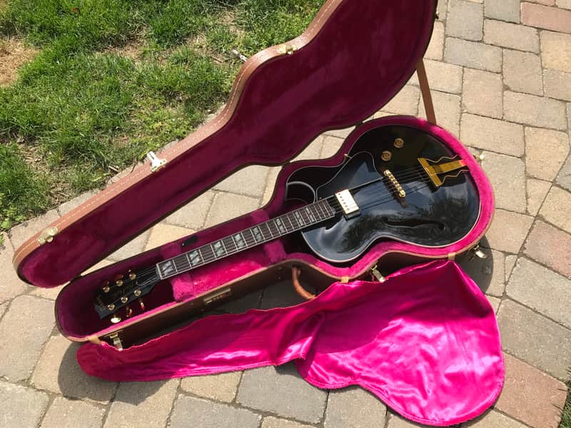 Gibson ES-165 Herb Ellis 1992 Ebony Black image 1