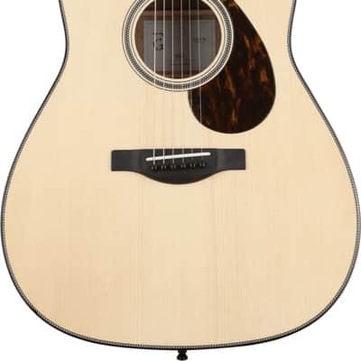 Yamaha FG9 M Acoustic Guitar - Natural image 2