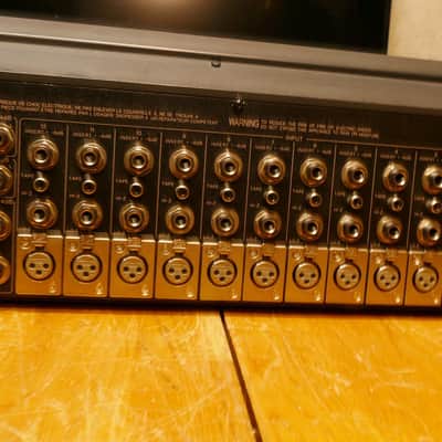 Yamaha Pro Audio Mixing Console . Model- MR-1242.  Era: 1980s image 4