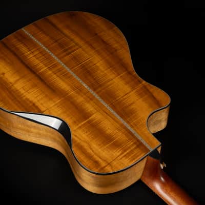 2022 Cort Gold Edge - Natural | All Solid Grand Auditorium Acoustic Guitar Torrefied Sitka Spruce Top Myrtlewood L.R. Baggs Anthem Pickup | OHSC image 12
