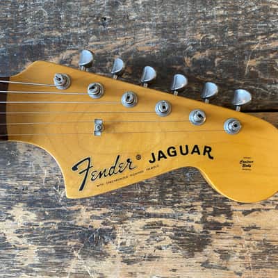 Fender Japan Jaguar 1966 Reissue P-Serial CIJ 1999-02 Alder Three Tone Sunburst image 18