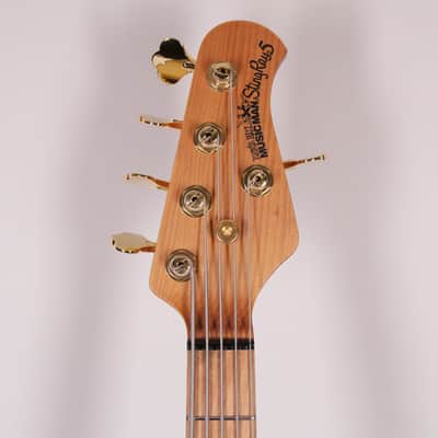 Ernie Ball Music Man StingRay Special 5 H Jackpot Gold Hardware (K03423) image 7