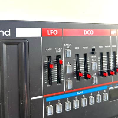 Roland JU-06 Boutique Series Digital Synthesizer Sound Module 2015 - Present - Black image 3