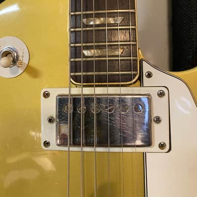 1972 Crown Gold Top Les Paul Lawsuit Guitar Matsumoko Japan 1970's 1970's Gold Top image 5