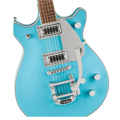 Gretsch G5232T Electromatic® Double Jet™ FT with Bigsby®, Laurel Fingerboard, Kailani Blue image 4