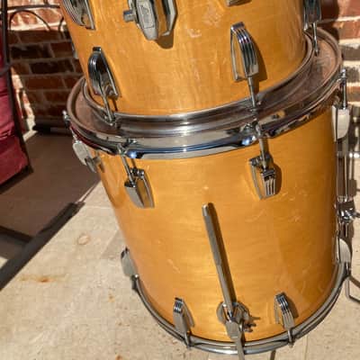Ludwig Thermogloss Drum Set 1970’s - Maple image 11