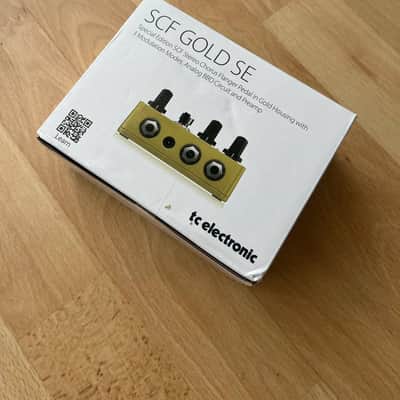 TC Electronic SCF Gold SE Special Edition Stereo Chorus + Pitch Modulator & Flanger Reissue 2022 - Gold image 2