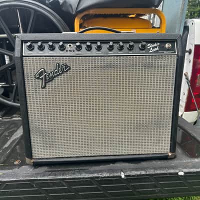 Fender Studio Lead 2-Channel 60-Watt 1x12" Solid State Guitar Combo 1983 - 1985 - Black image 3