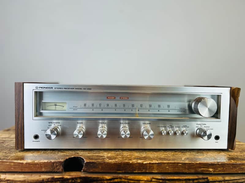 Récepteur Stéréo Vintage Pioneer SX-450 – Pour Pièces Ou Réparation