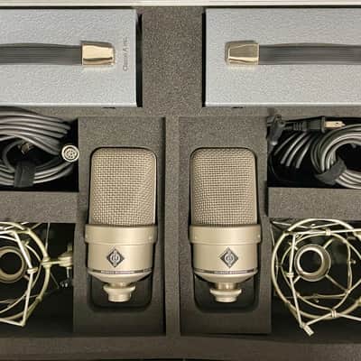Neumann M 150 Tube Microphones Stereo Set - Nickel image 2