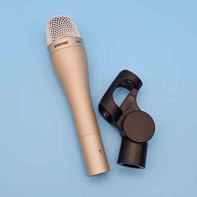 ☆Vintage 1990s Shure SM63 Omnidirectional Dynamic Microphone w/ Mic Clip - Electro-Voice 635A Omni Alternative image 1