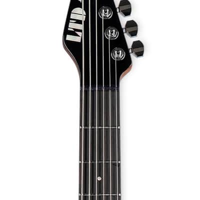 ESP LTD SN-1 HT Baritone Electric Guitar. Black image 6