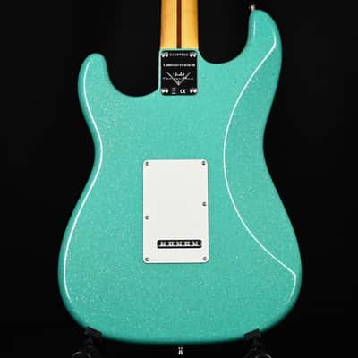 Fender Custom Shop Limited Edition Custom Deluxe Stratocaster NOS- Seafoam Green Sparkle 2025 (CZ589462) image 3