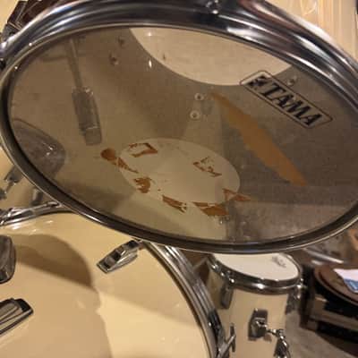 Tama Swingstar MIJ 80s 6-Piece Drum Shell Set - white image 14