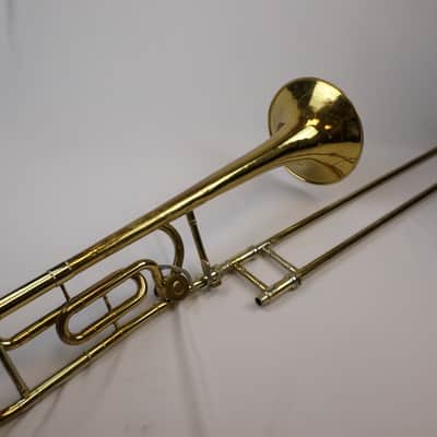 Besson 737 F Trombone Yellow Brass image 1