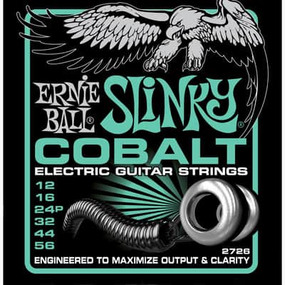 Ernie Ball 2726 Cobalt Not Even Slinky Electric Guitar Strings -6 PACK (12 - 56) image 2