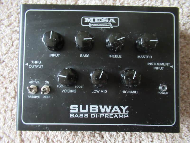Mesa Boogie Subway+ Bass DI-Preamp Pedal 2010 image 1