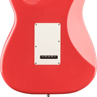 Fender American Ultra Luxe Vintage '60s Stratocaster HSS Electric Guitar, Rosewood Fingerboard, Fiesta Red image 3