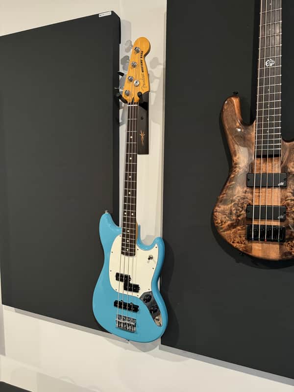 Fender Player II Mustang Bass with Fralin PJ Pickups!!! 2024 - Aquatone Blue image 1