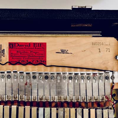 Fender Rhodes Stage Mark I 73-Key Electric Piano (1971) Awesome condition in hard case image 12
