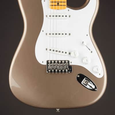 Fender Masterbuilt David Brown '50s Stratocaster Shoreline Gold/DLX Closet Classic image 1