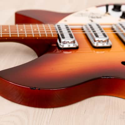 1987 Rickenbacker 1998PT Pete Townshend Signature Rose Morris Model Fireglo w/ Case, 1 of 250 image 13