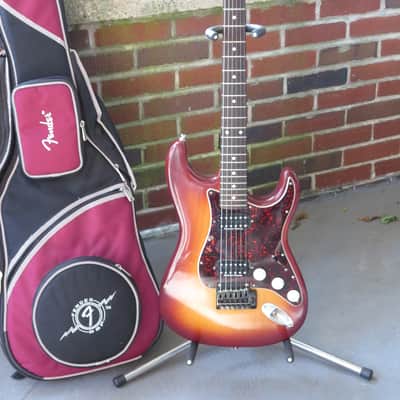 Vintage USA 1984 Schecter super-strat Scorcher electric guitar with Fender Seymour Duncan pickguard jazz image 2