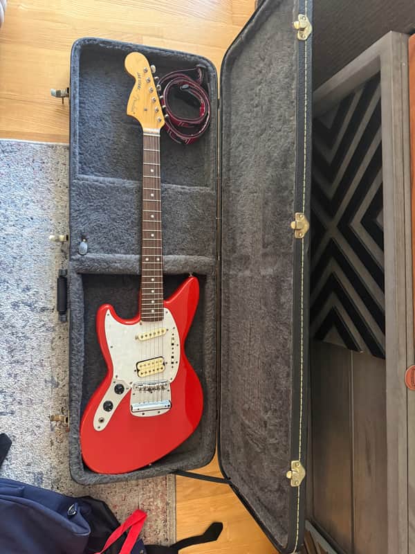 Fender Jag-Stang MIJ Left-Handed 1996  Fiesta Red