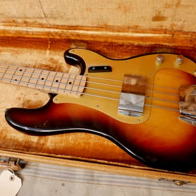 Fender Precision Bass 1958 - Sunburst image 15