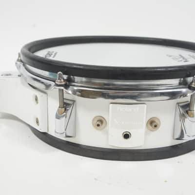 Roland PD-100 WH V-Drums Dual Trigger Pad 10" Mesh Head WHITE image 5