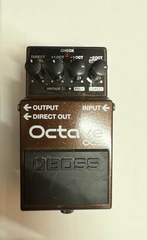 Boss OC-5 Octave 2020 - Present - Brown image 1