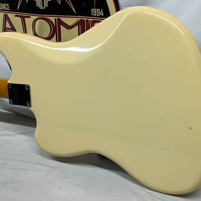 Squier J Mascis Jazzmaster Electric Guitar - Vintage White image 11