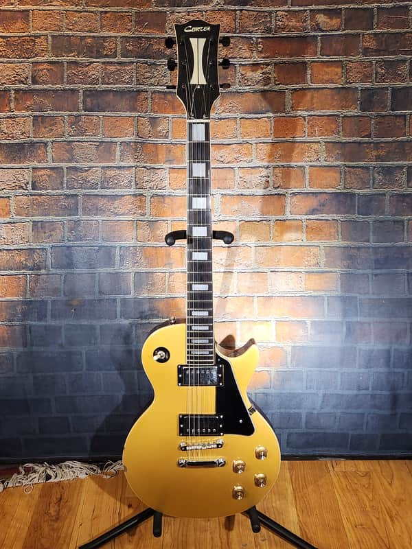 Vintage 1970s Cortez LP Copy Goldtop w/ Ratio Locking Tuners image 1