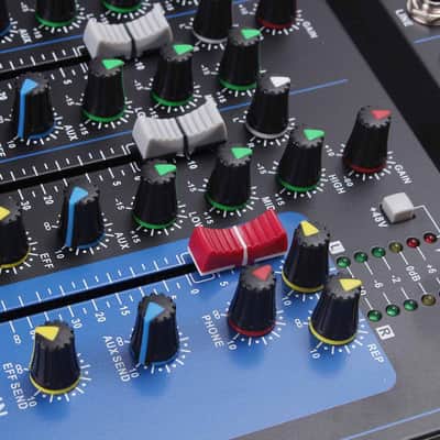 7 Channel Bluetooth Audio Mixer w/ USB MP3 Jack image 3