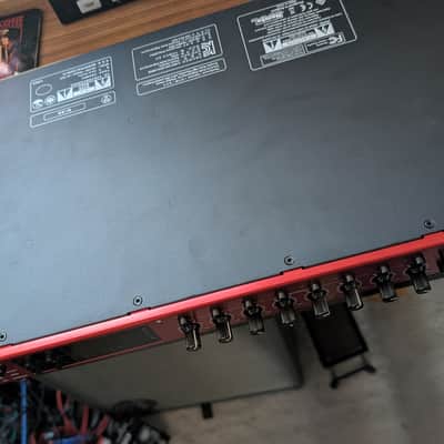 Focusrite Clarett 8Pre Thunderbolt Audio Interface 2010s - Red image 5