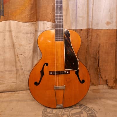 Recording King M-3 Archtop Acoustic Guitar 1940 - Blond image 1