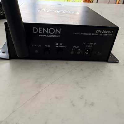 Denon DN-202WT Wireless Audio Transmitter 2010s - Black image 2