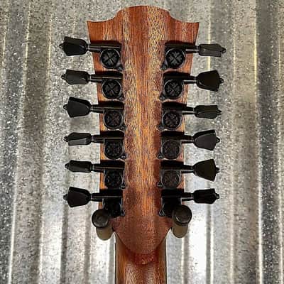 LAG Guitars SAUVAGE-J12CE Natural Jumbo 12 String Acoustic Electric Guitar & Bag #1768 image 4