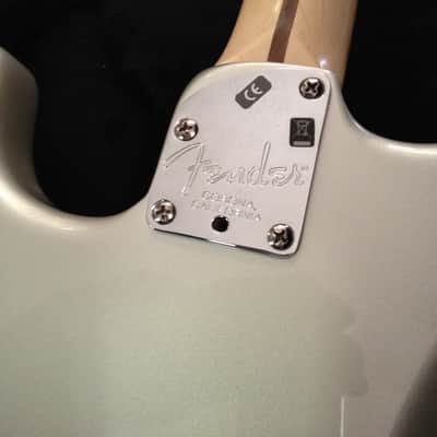 Fender American Deluxe Stratocaster 2007 Chrome Silver image 12