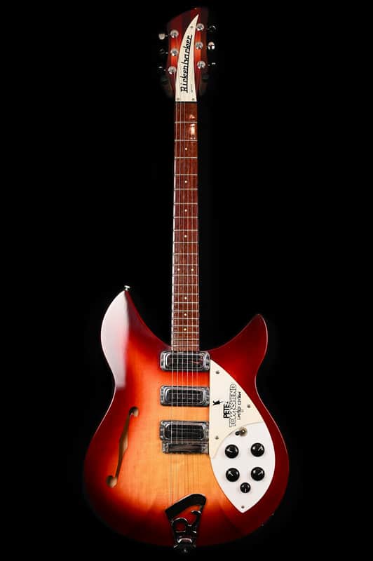 Rickenbacker Pete Townshend Signature 1998PT (Number 53 of 250) from 1987 in Fireglo with original Hardcase image 1