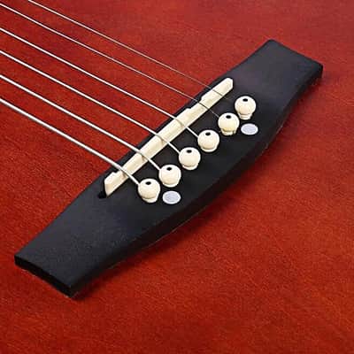 12 String Acoustic Guitar Bone Nut and Saddle Set | Unbleached Buffalo Bone Bridge Parts (49mm Nut, 76mm Saddle) image 6