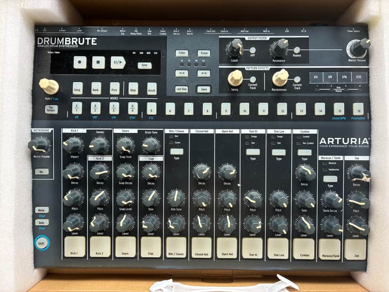 Arturia DrumBrute Analog Drum Machine and Sequencer | Reverb
