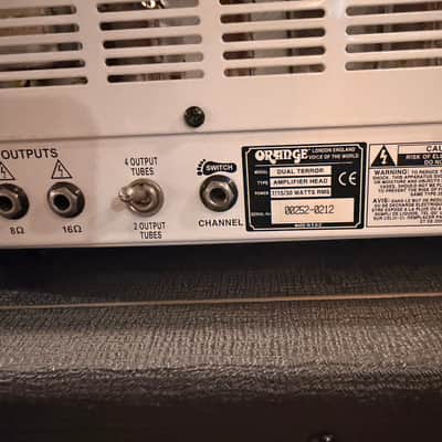 Orange Dual Terror 2-Channel 30-Watt Guitar Amp Head + PPC 112 cabinet image 4