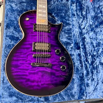 ESP Eclipse USA, Dark Purple Sunburst with Hardshell Case, 2026 image 2