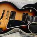 NEW ! Epiphone Les Paul Custom Inspired by Gibson Electric Guitar - Sedona Burst Flame Top - Only 10.1 lbs - Authorized Dealer - G06994