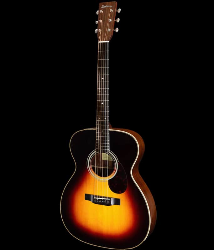Eastman E20OM-TC-SB Sunburst Thermo Cure Acoustic Guitar image 1