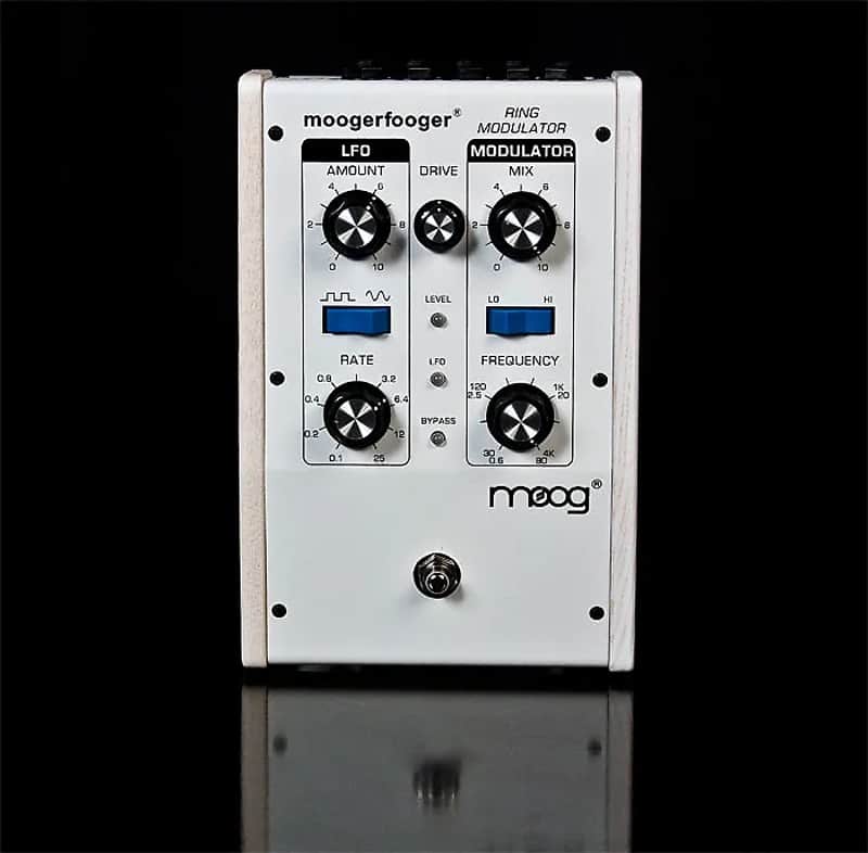 Moog MF-102 Moogerfooger Ring Modulator White | Reverb Moog MF-102 Moogerfooger Ring Modulator White | Reverb