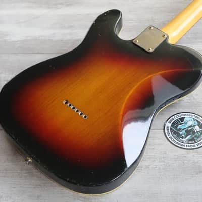 1989 Bill Lawrence BTOM-60 Bound '62 Style Telecaster (Sunburst) image 8